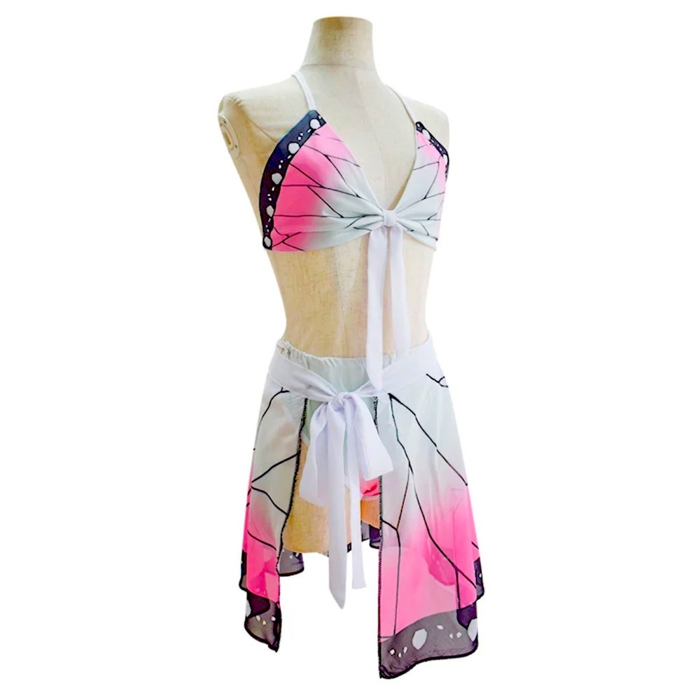Demon slayers 4pc swimwear